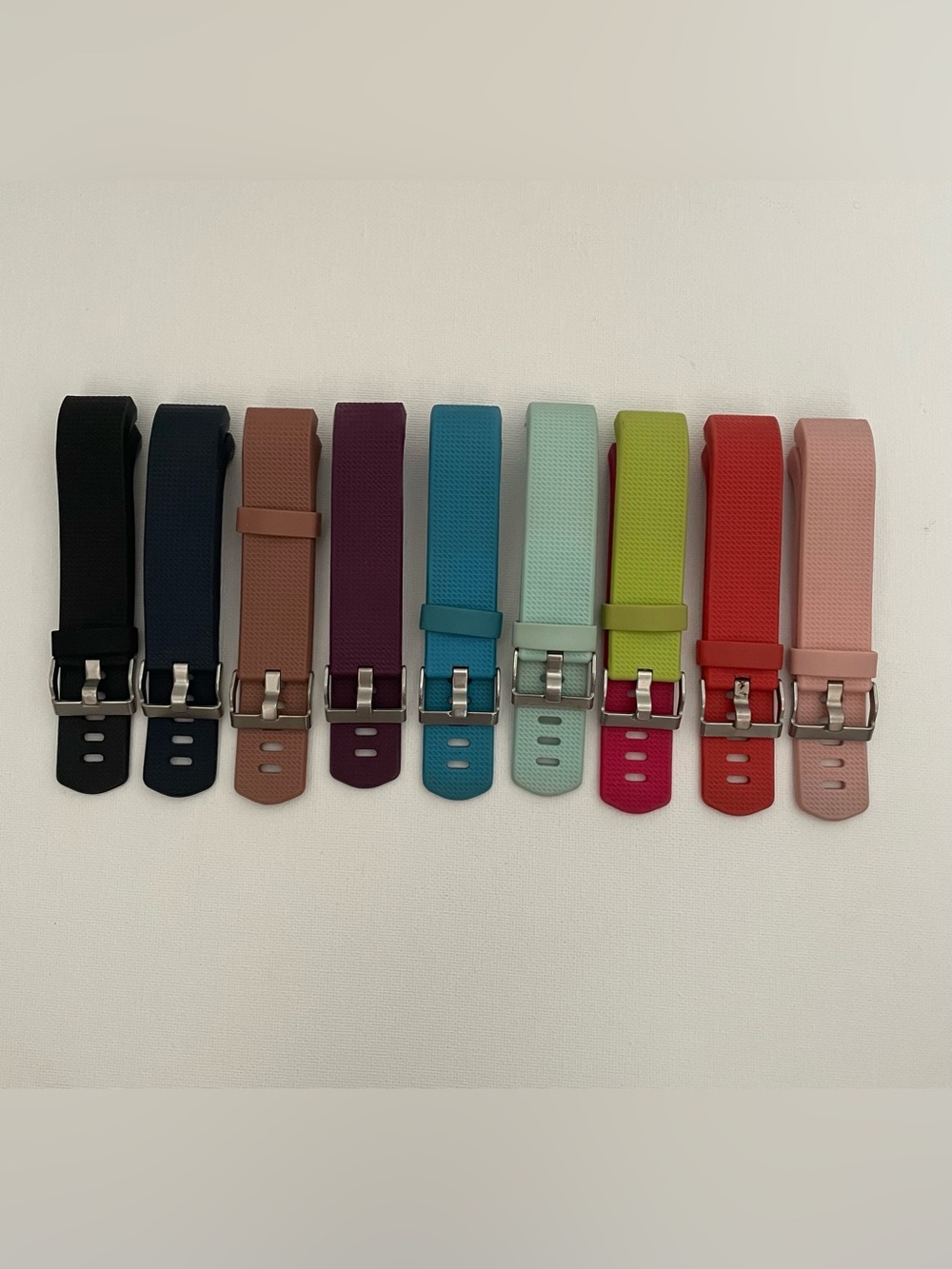 Fitbit Charge 2 Interchangeable Silicone Watch Band - Multi Color Set
